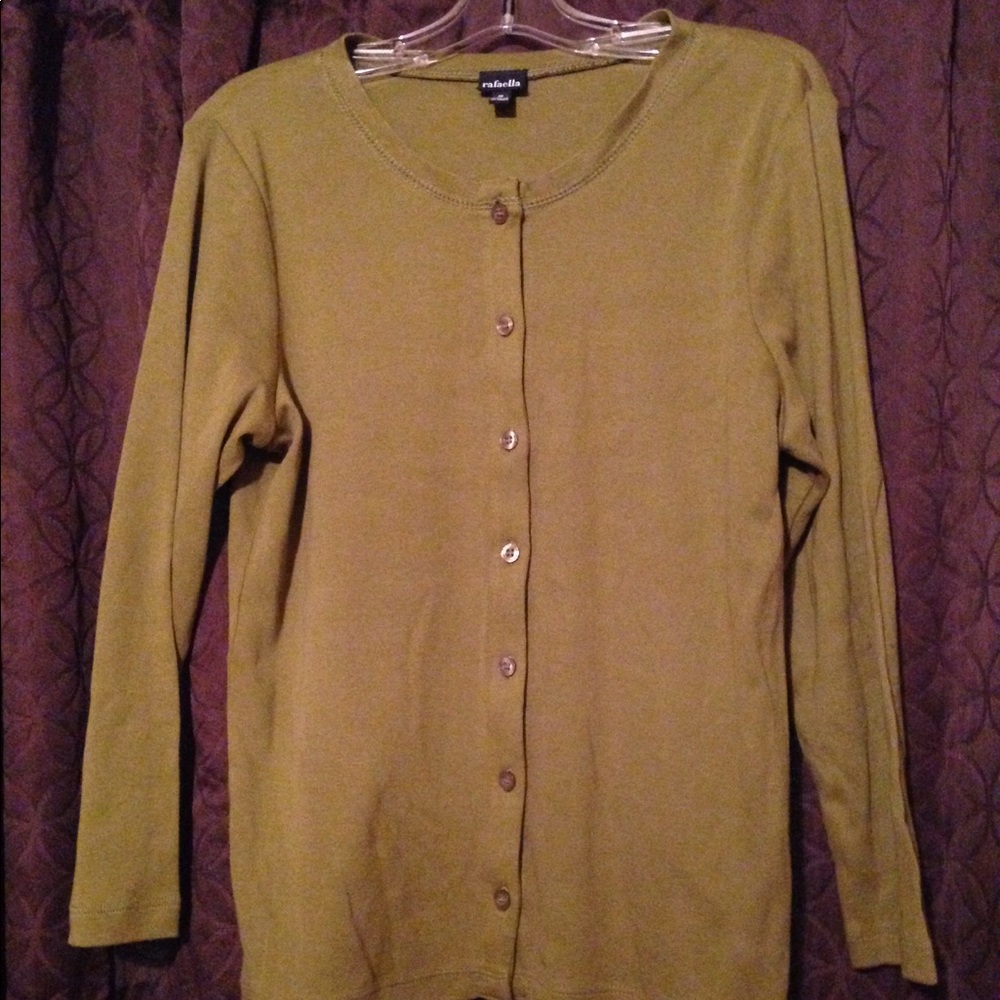 Rafeallla Button Down Top